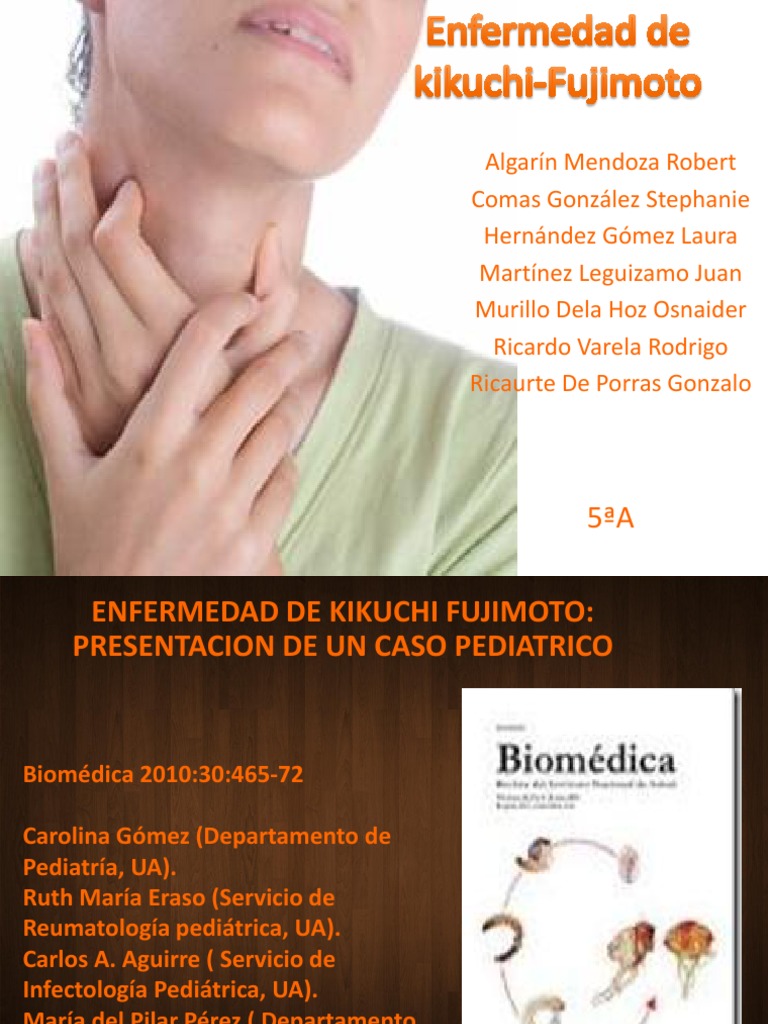 Enfermedad de Kikuchi-Fujimoto | PDF | Ciencias de la Salud | Inmunología
