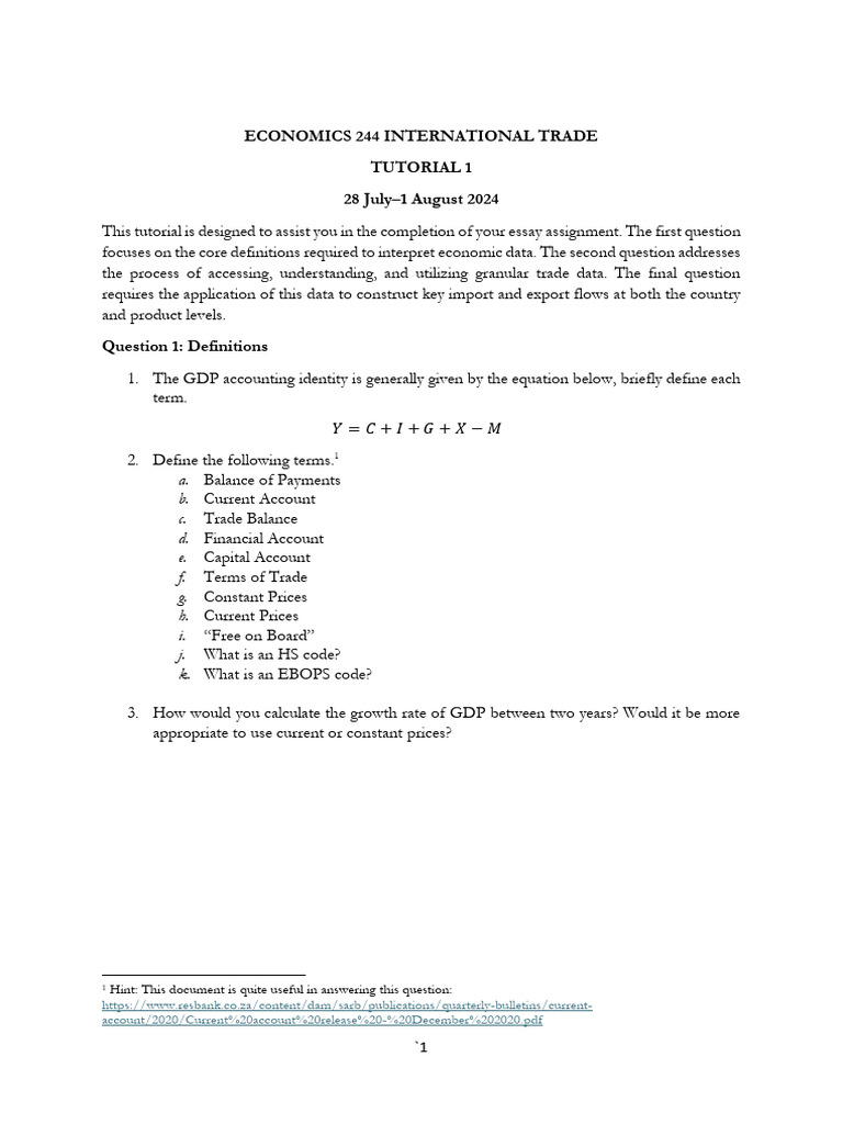 International Trade Data Analysis Guide | PDF | Microsoft Excel ...