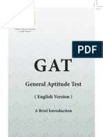 GAT Guide: Test Overview