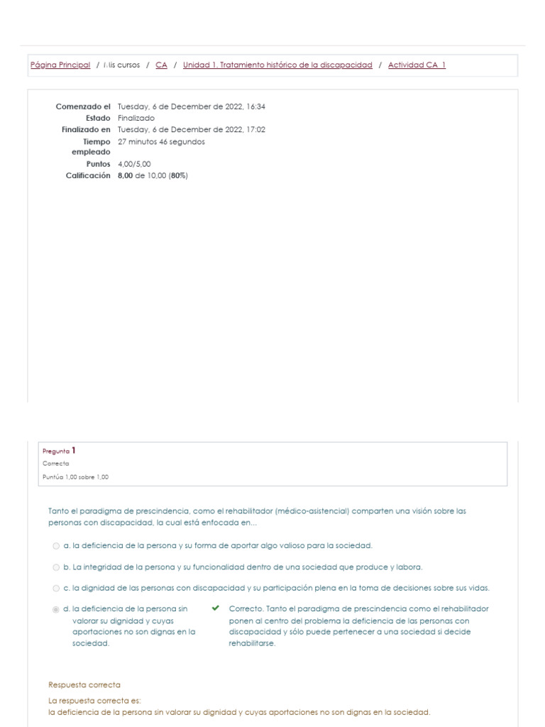 Historia y derechos de la discapacidad | PDF | Invalidez
