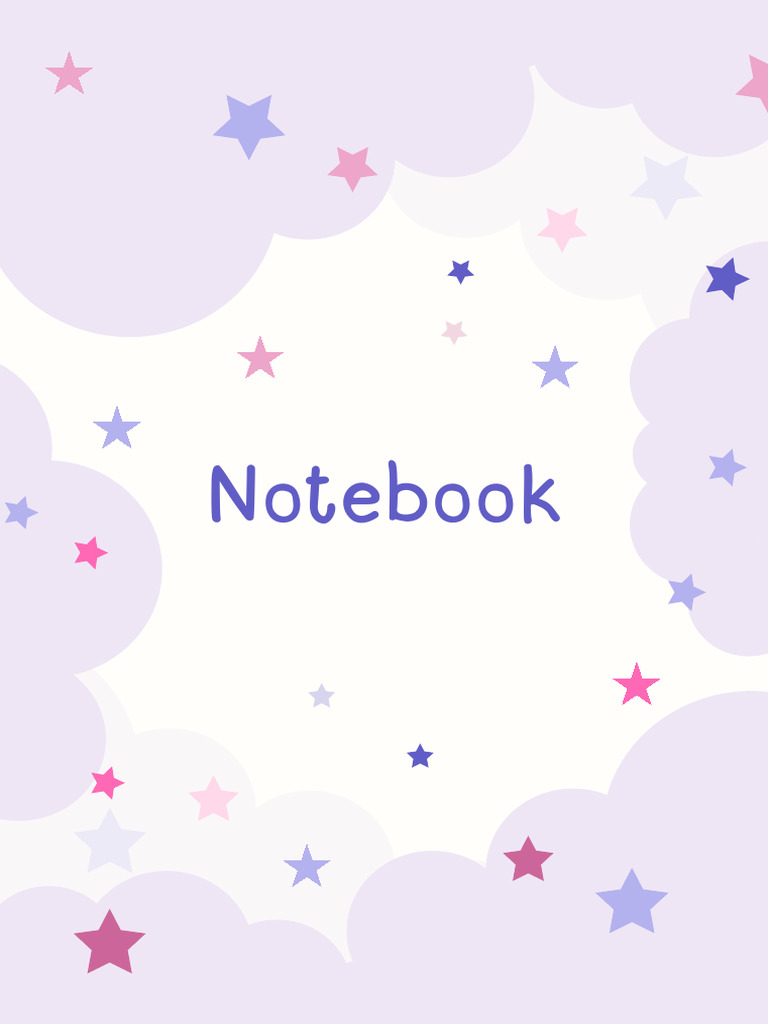 Purple Notebook A4 | PDF