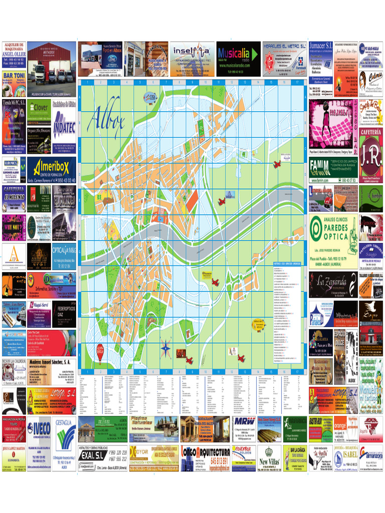 Mapa de Albox y sus alrededores | PDF