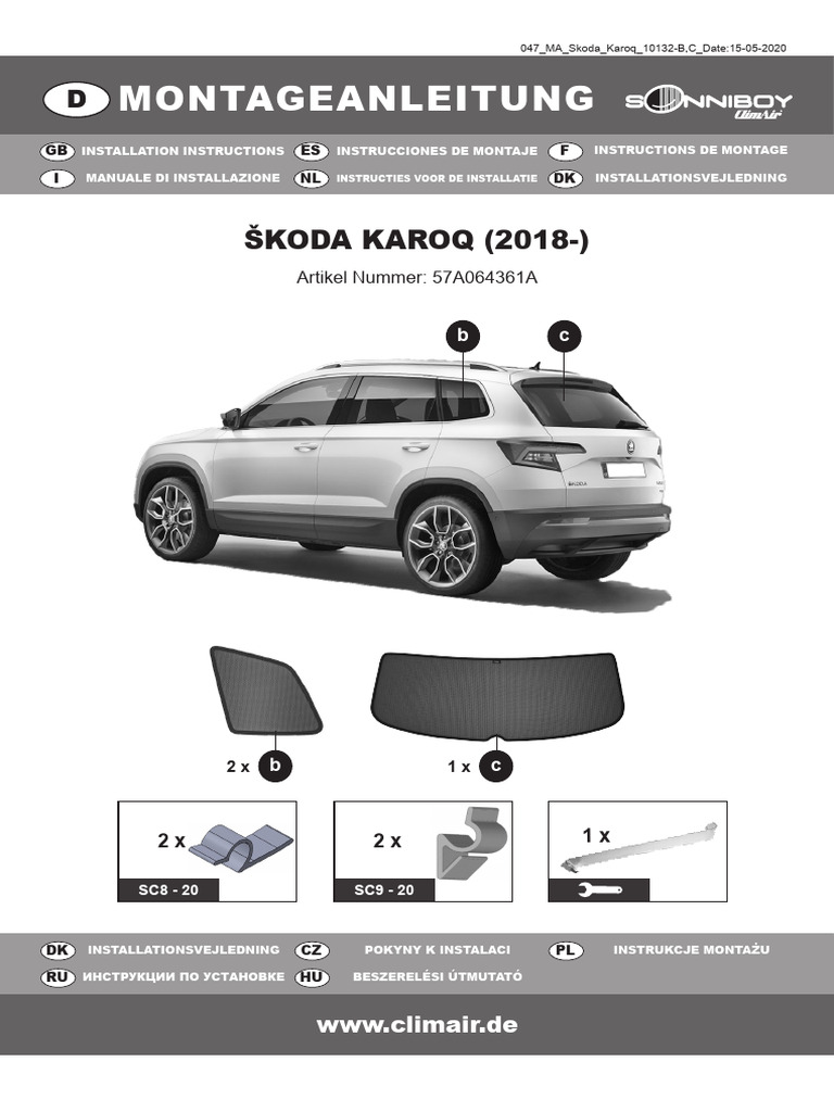 Fitting Instructions 1 | PDF