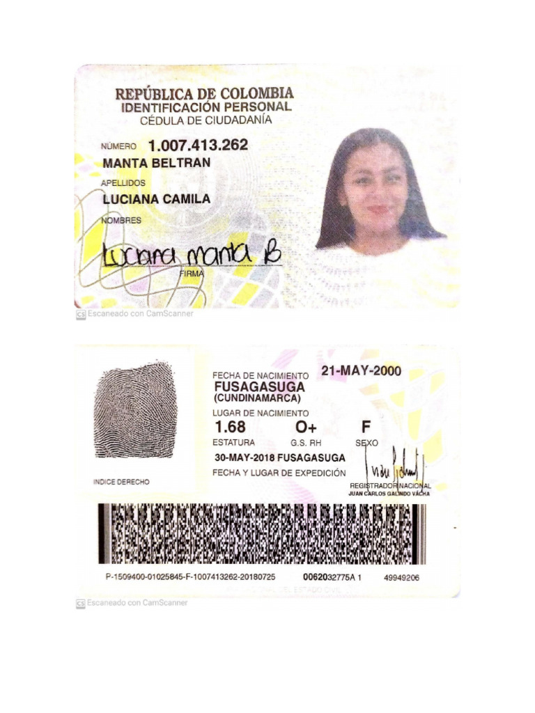 Cedula | PDF