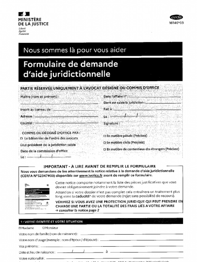 Formulaire AJ SignC3A9 - compressC3A9 | PDF