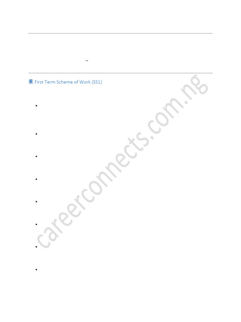 SS1 Digital Technology First Term Plan | PDF | Databases | World Wide Web