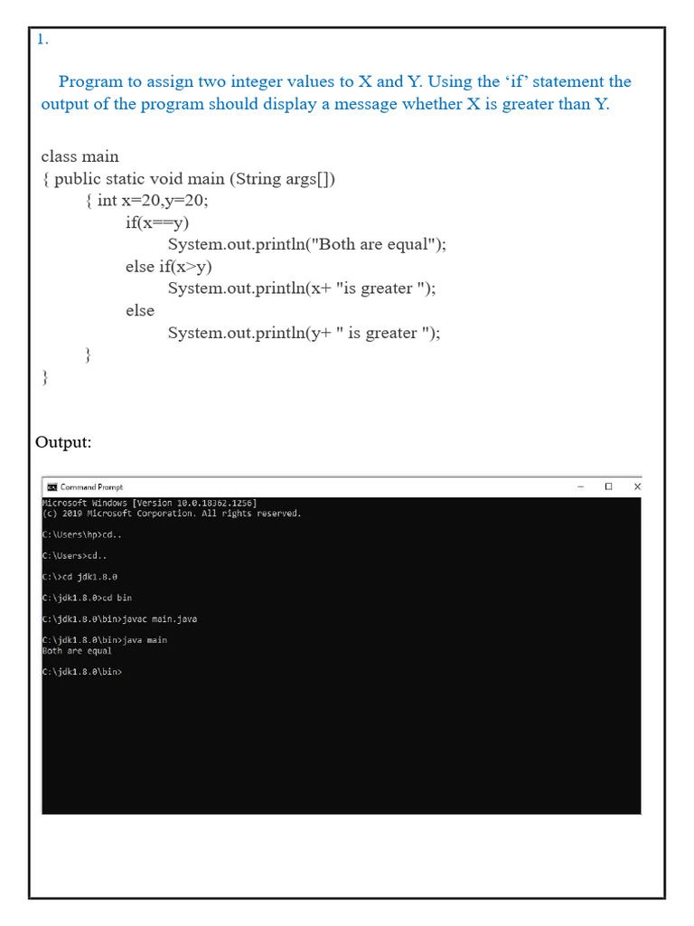 Java Programs for Basic Math Operations | PDF | Computer Science ...