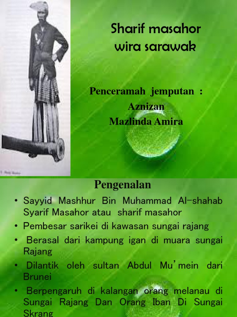 Sharif Masahor Wira Sarawak