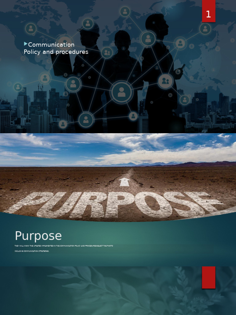 Communication Policy Update for Teams | PDF | Communication | Cloud ...