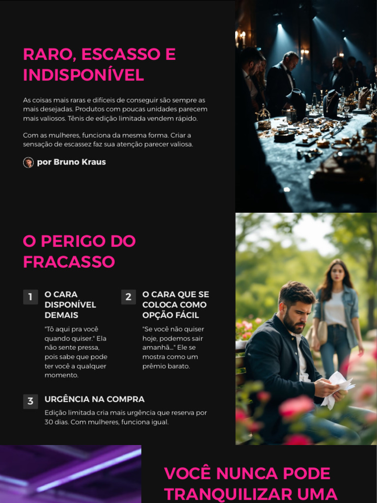 A Arte da Escassez em Relacionamentos | PDF