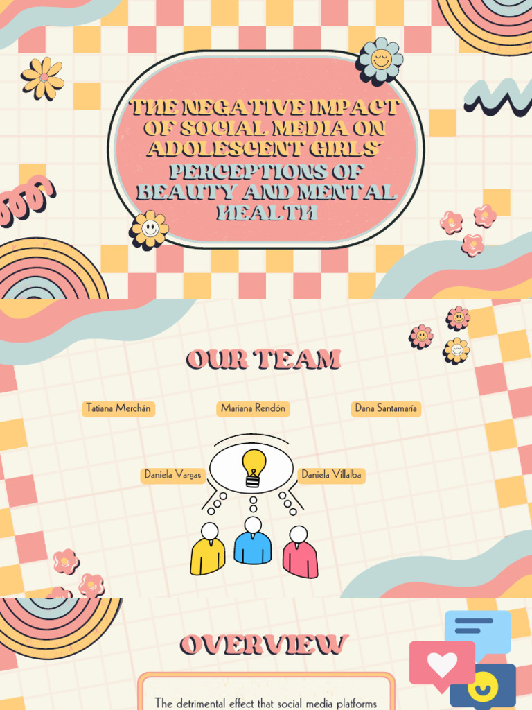 Social Media's Impact on Girls' Mental Health | PDF | Self Esteem ...