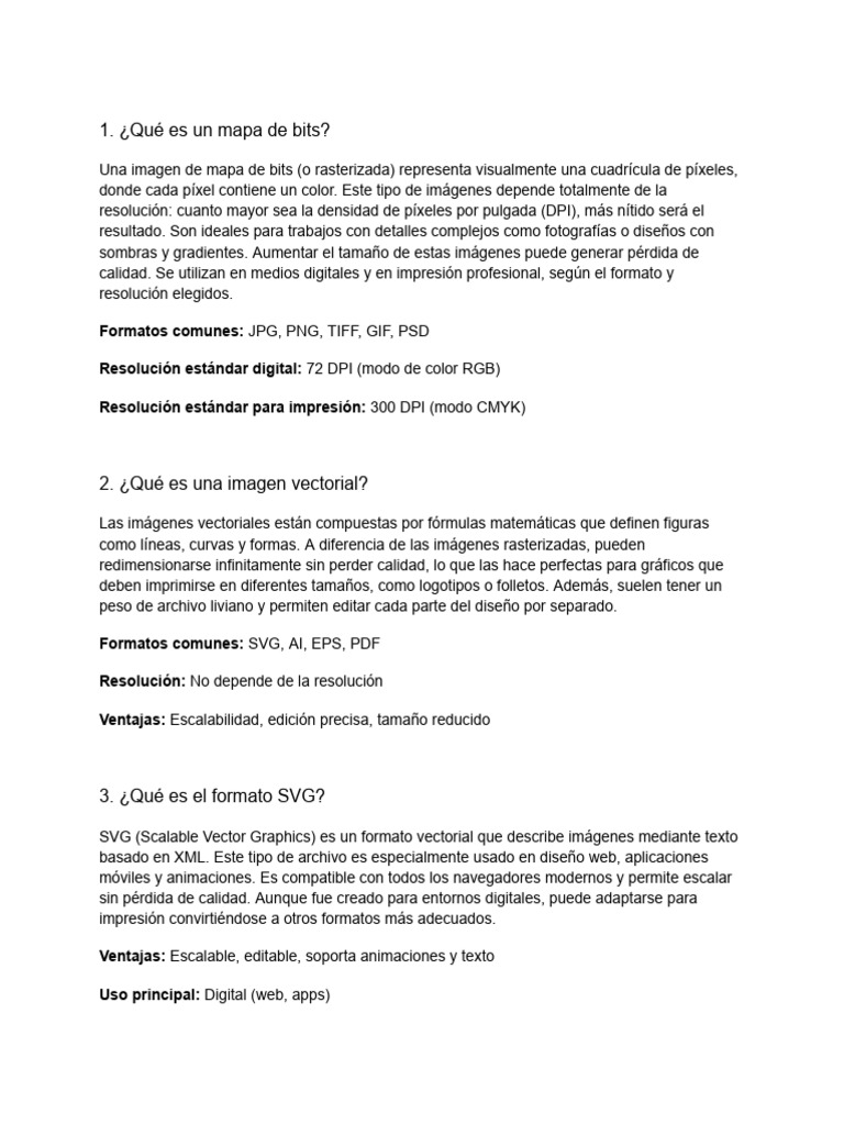 ¿Qué Es Un Mapa de Bits?: Formatos Comunes: Resolución Estándar Digital ...