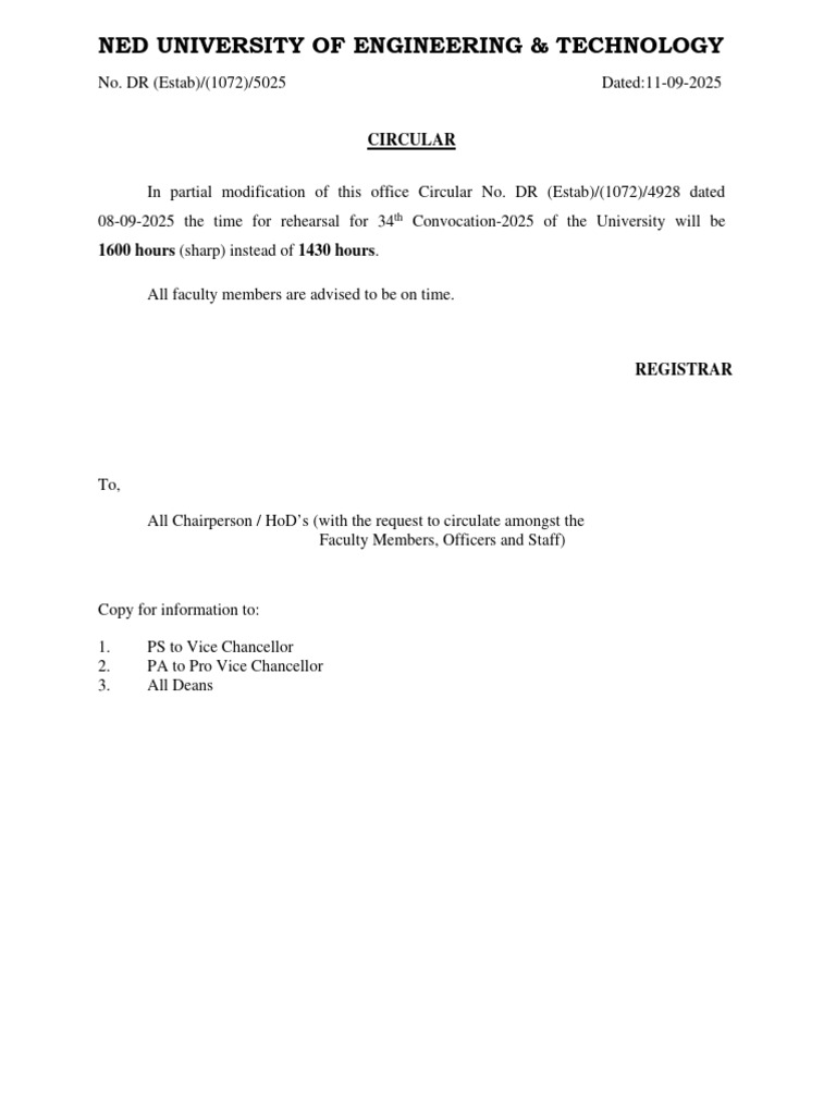 Circular | PDF
