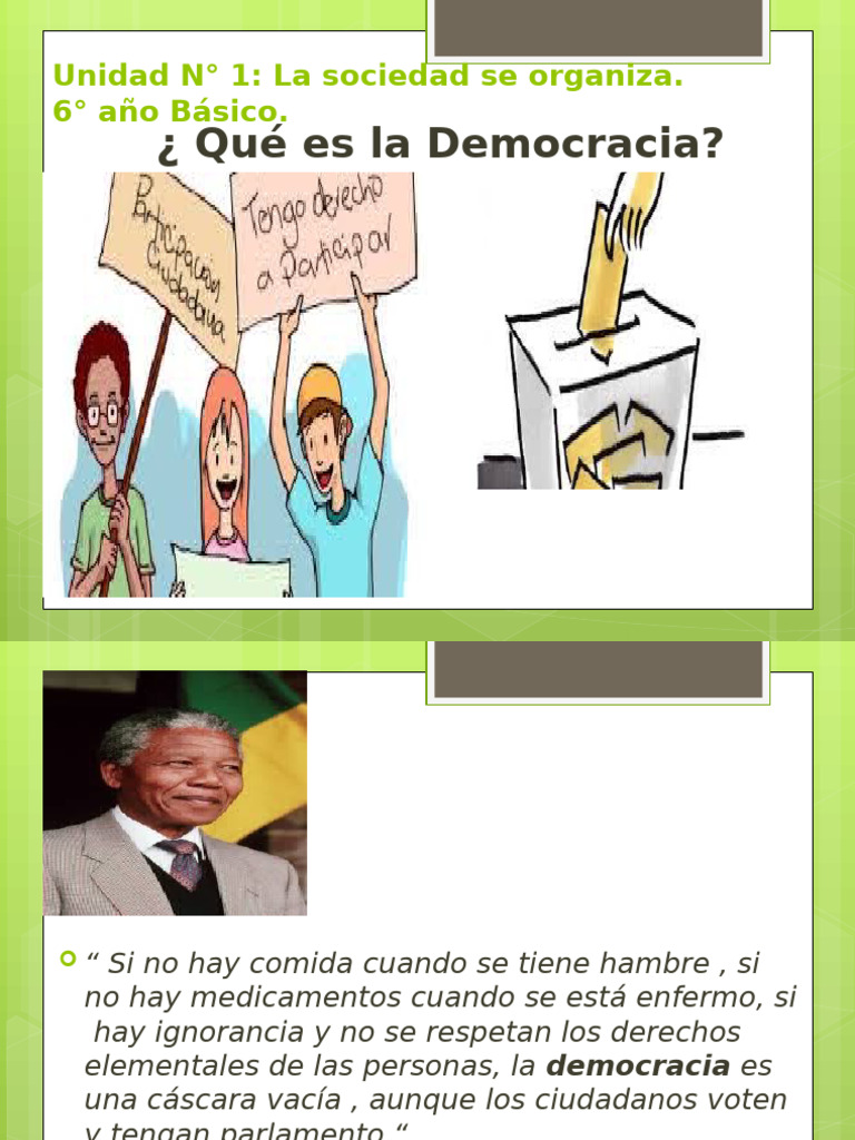 Atributos y Estructura de la Democracia en Chile | PDF | Democracia ...