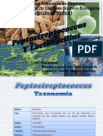 Expo Sic Ion de Bacteriologia Medica 1 Pep To Streptococcus y ....