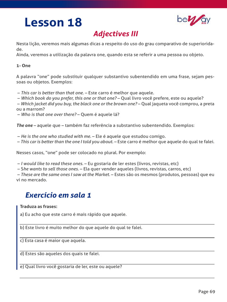 A Words Lesson 18 | PDF | Famílias linguísticas