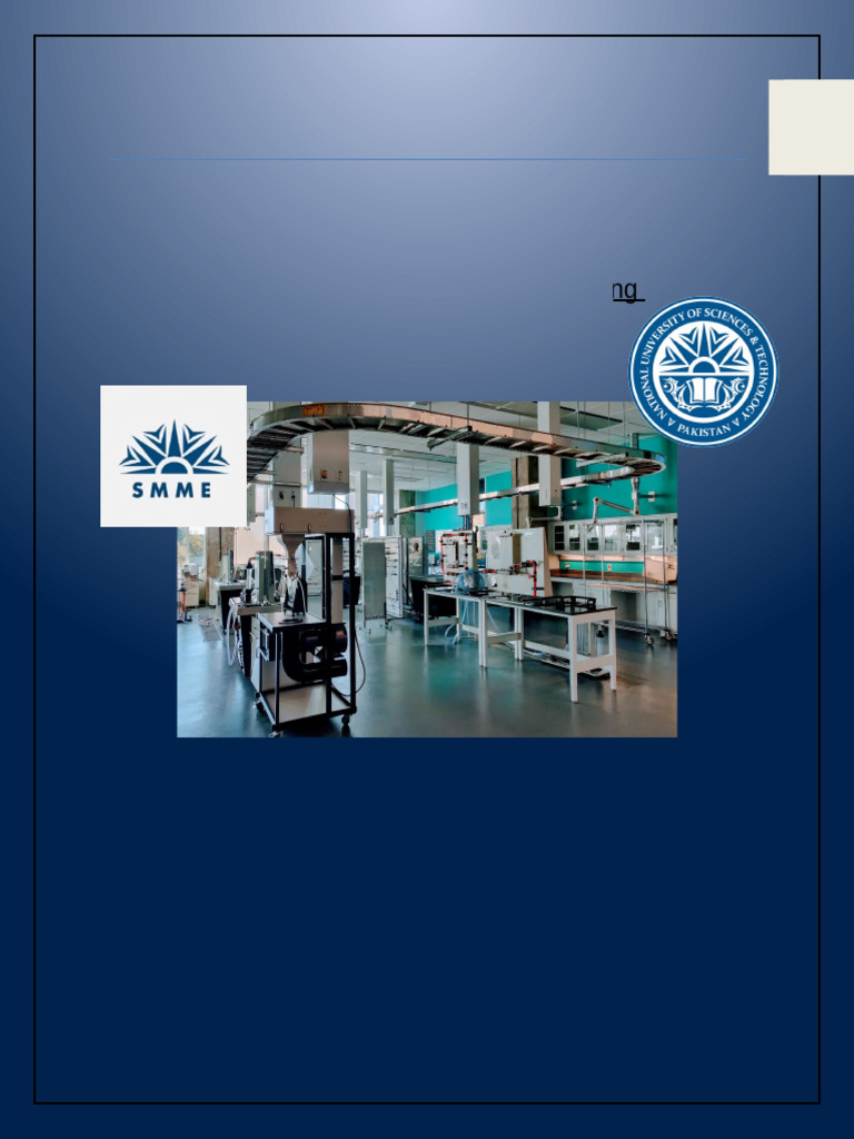 NUST Mechanical Engineering Lab Report | PDF