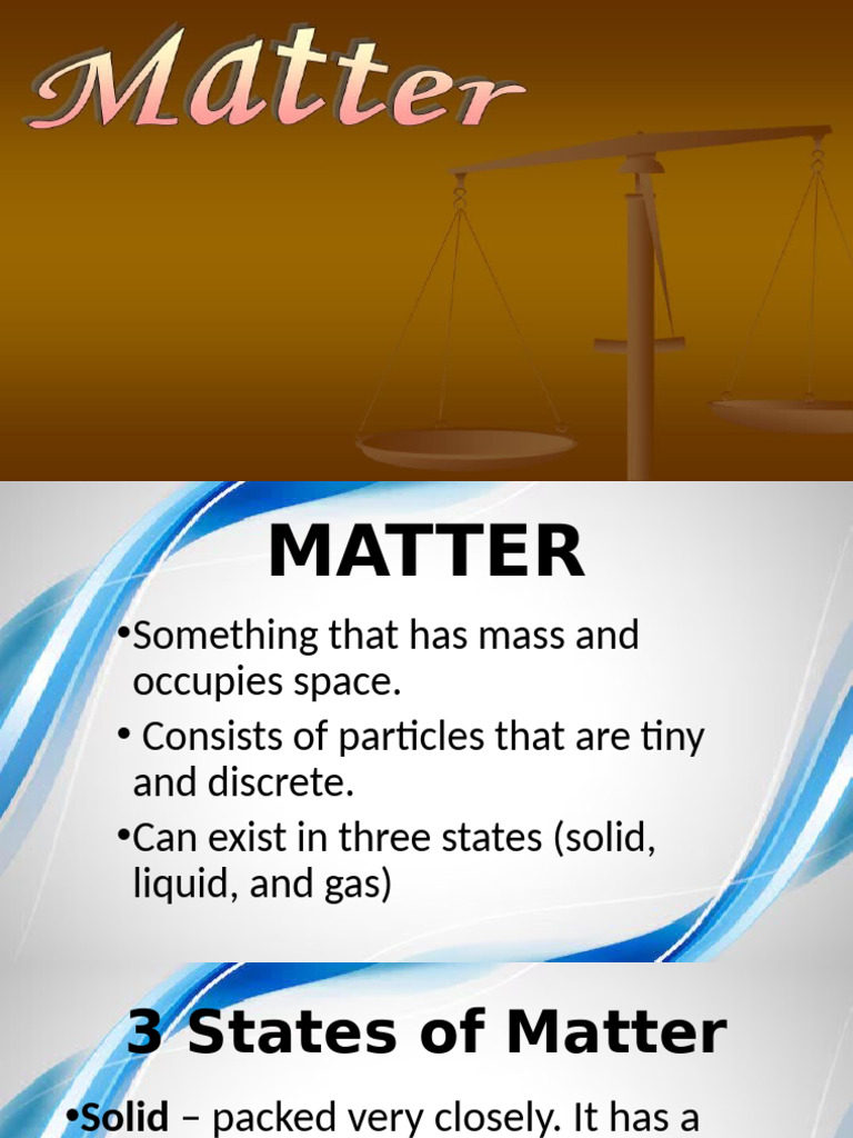 Understanding Matter: States and Reactions | PDF | Chemistry | Redox