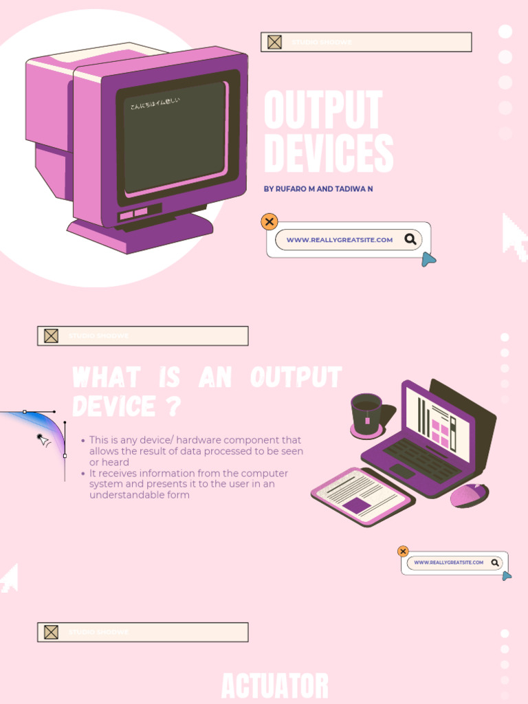 Overview of Output Devices Explained | PDF | Liquid Crystal Display ...