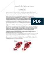 Determinación de Calcio en Suero