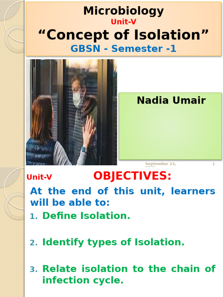 Types of Isolation in Healthcare | PDF | Infection | Health Care
