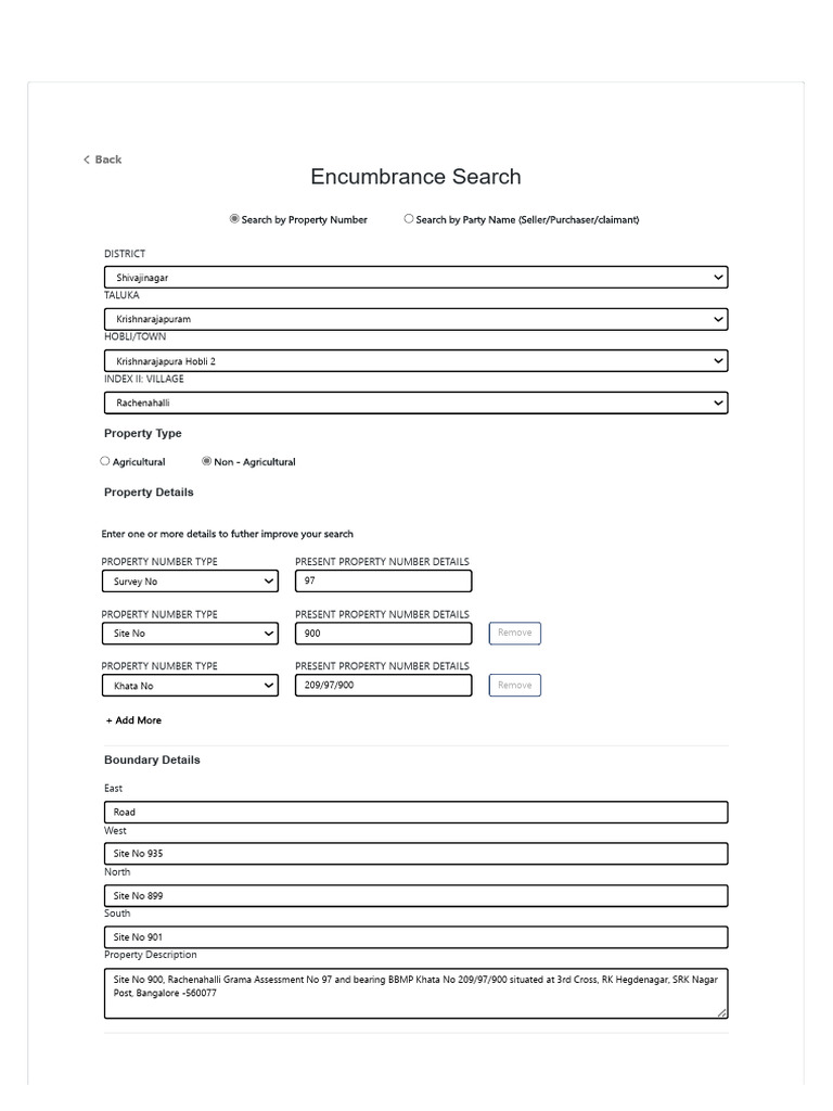 East to West Property Measurement Details | PDF | Government