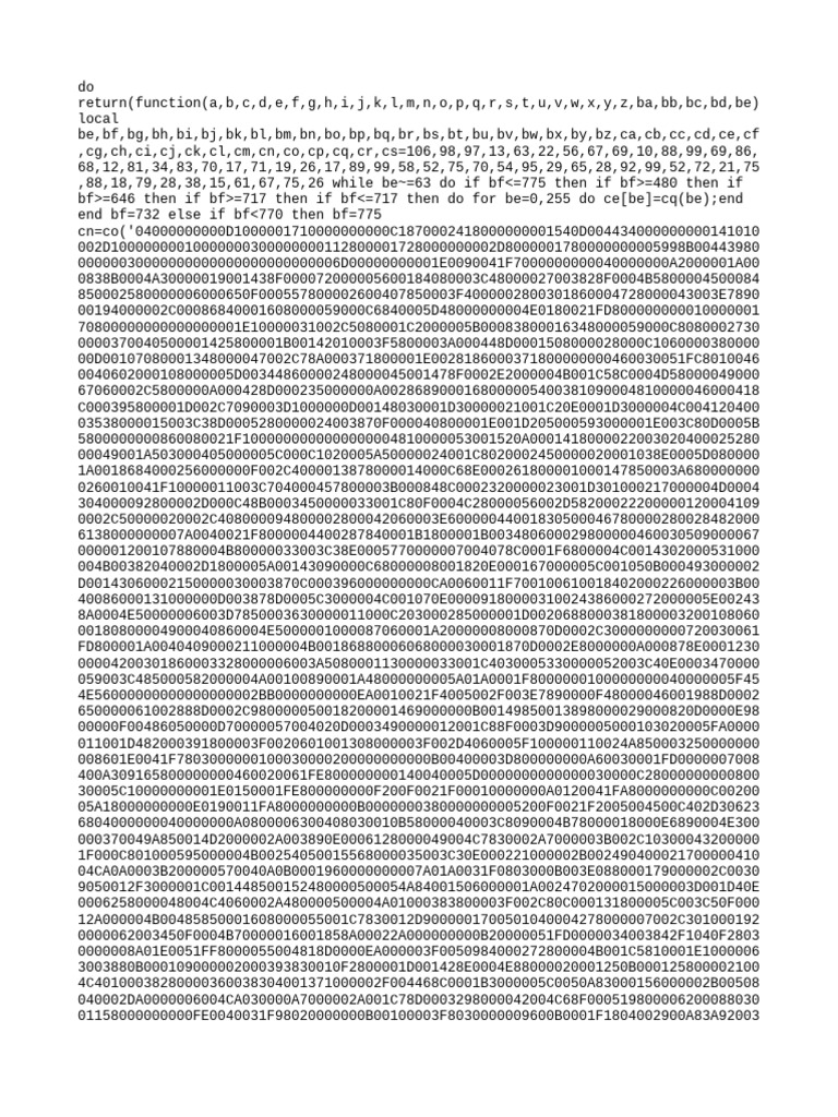 Lua Function Code Analysis | PDF