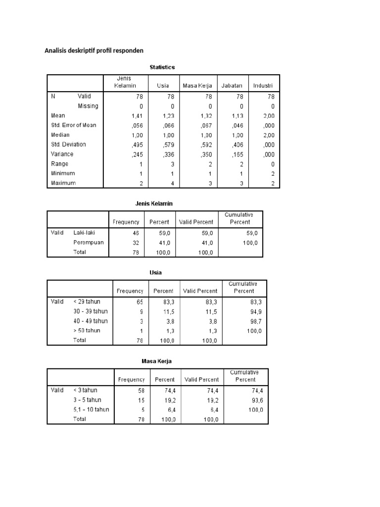 Analisis Statis | PDF