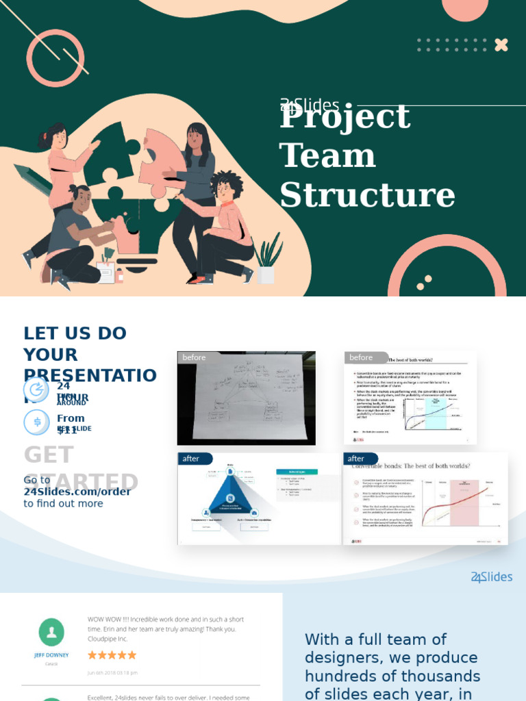 Project Team Structure and Services | PDF