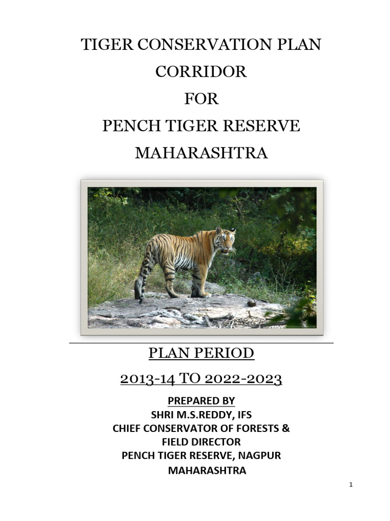 Pench Tiger Reserve Corridor Plan | PDF | Tiger | Conservation Biology