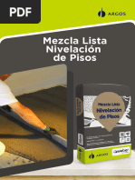 Maxilevel Topping 210: Nivelación de Pisos | PDF | Agua | Mortero ...
