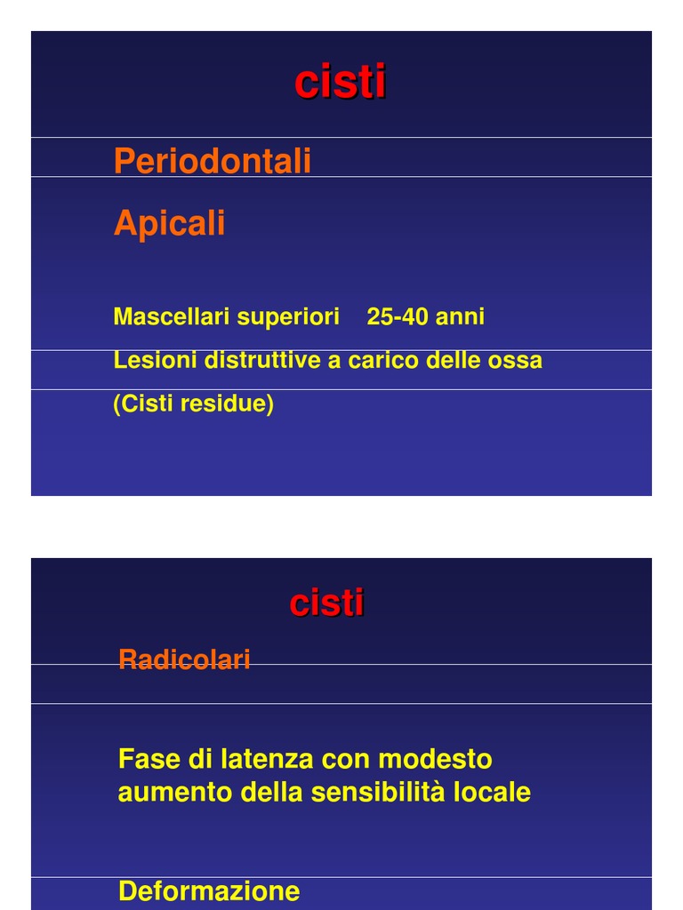 Cisti | PDF