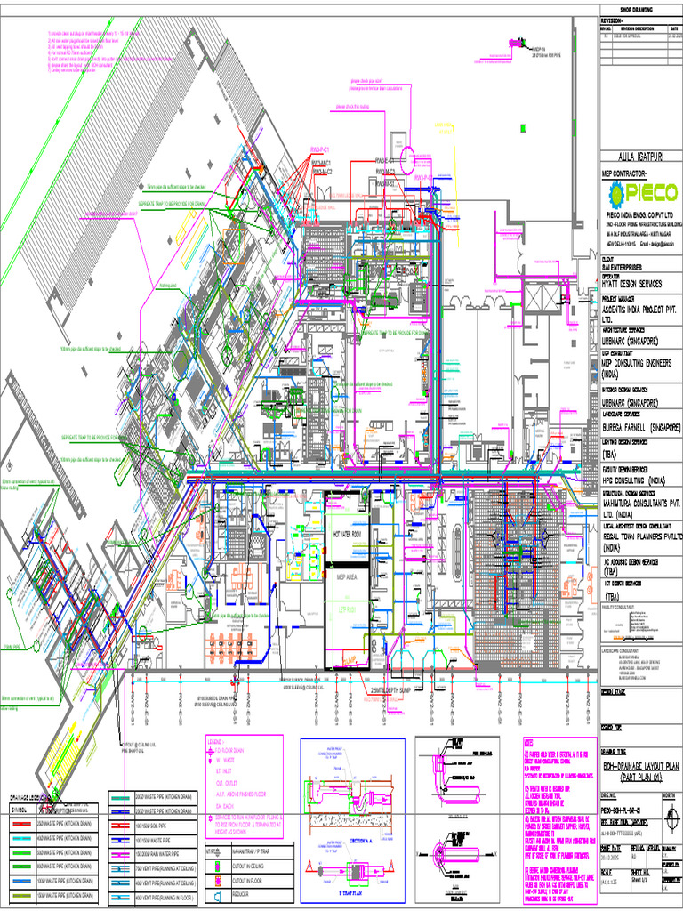 Boh - Drainage Layout - 20.02.2025-Drainage Layout - 01 | PDF | Ocean ...
