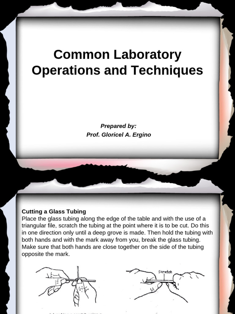 Essential Laboratory Techniques Guide | PDF | Filtration | Liquids