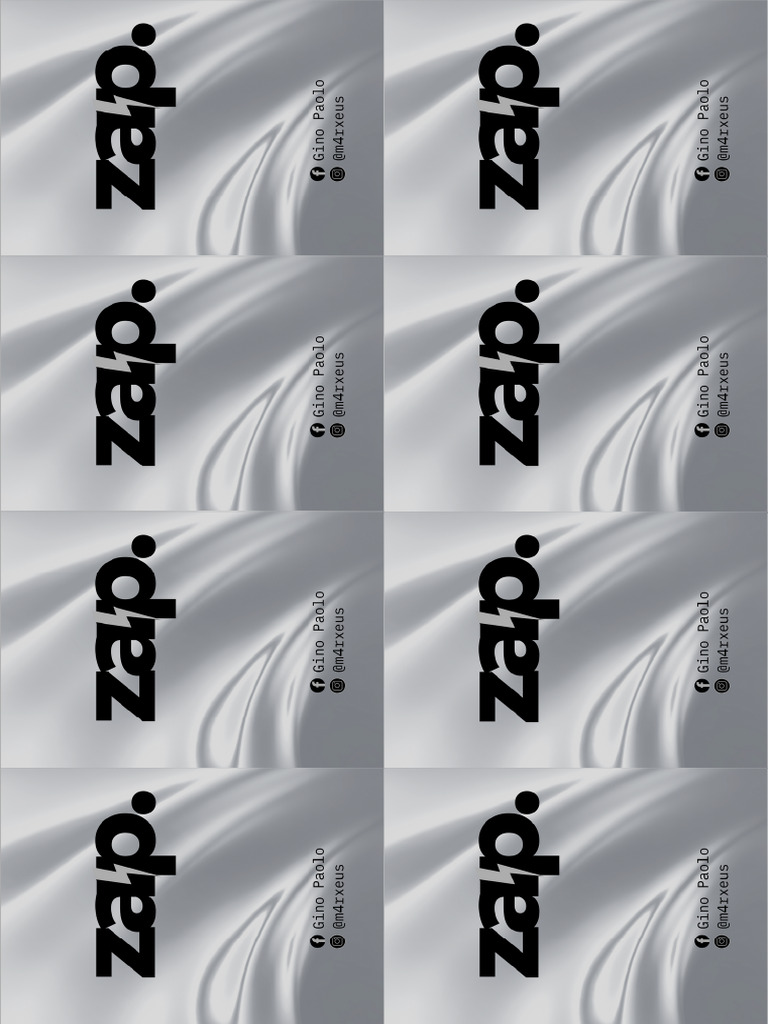 Zap Sticker | PDF