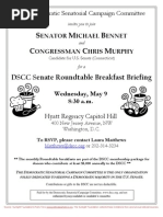 DSCC Senate Roundtable Breakfast Briefing 