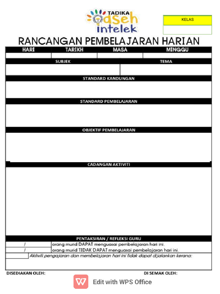 Format RPH Terbaru | PDF