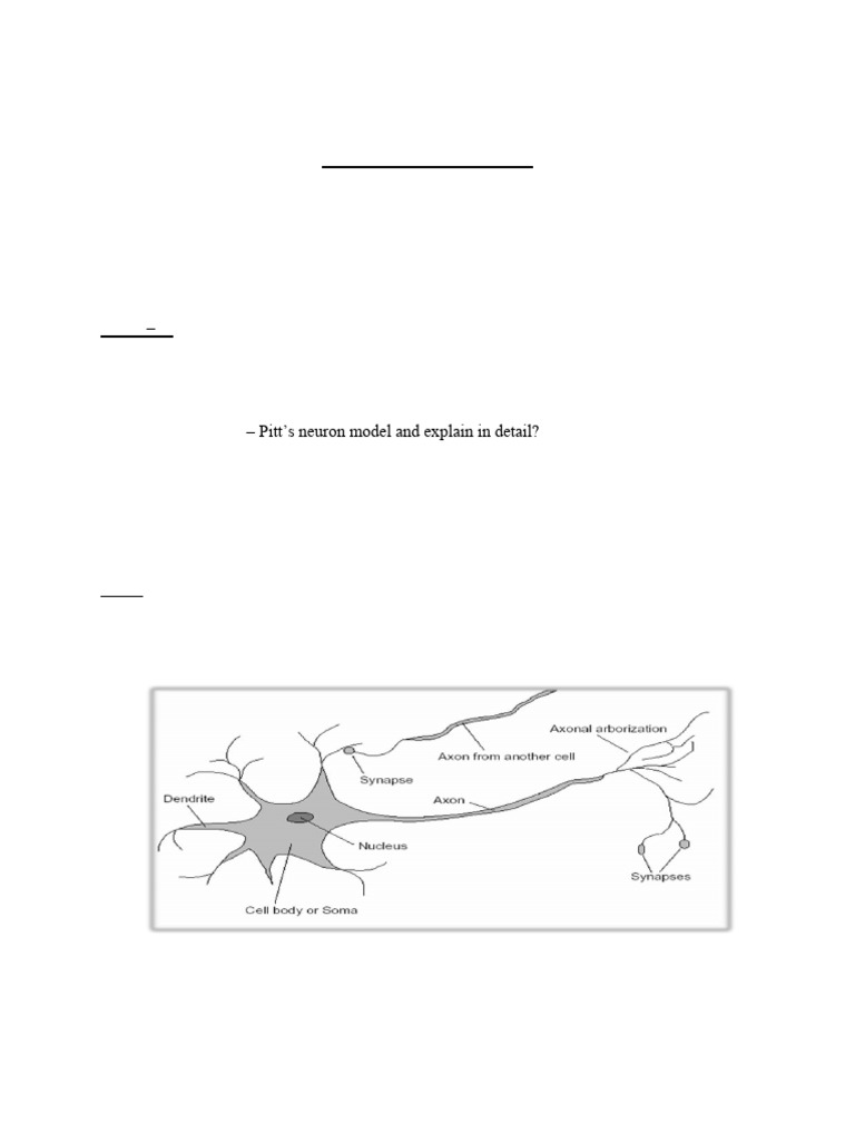 Neural Networks and Fuzzy Logic Overview | PDF | Neuron | Dendrite