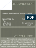 Disinvestment