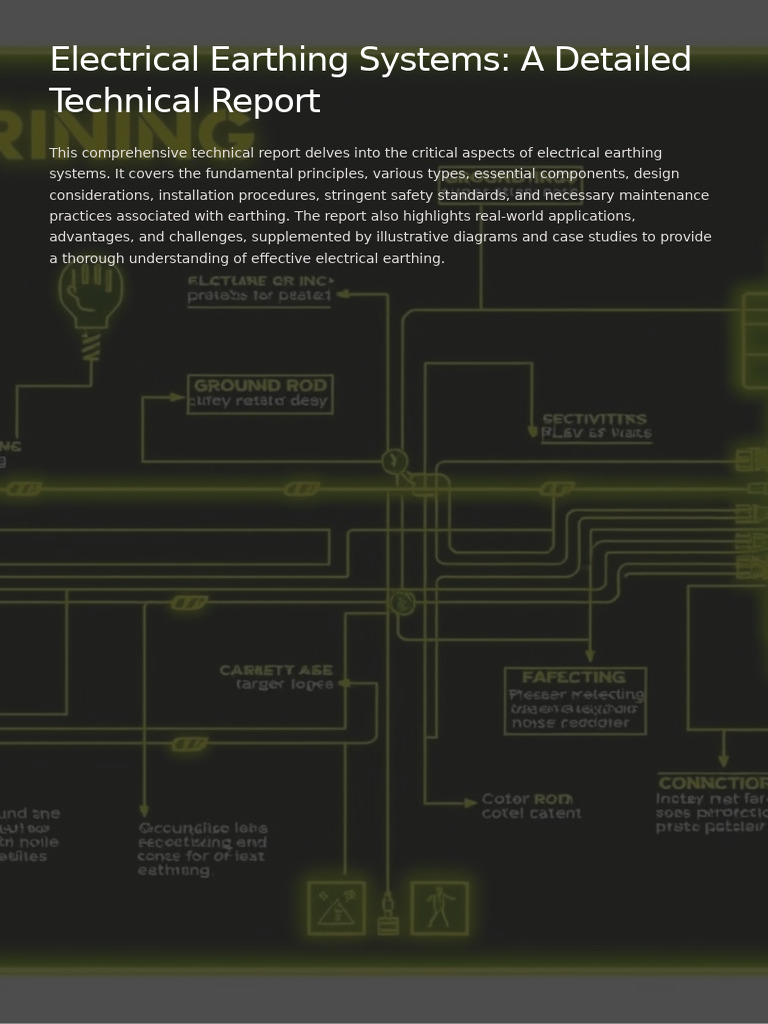Electrical Earthing Systems Explained | PDF | Electricity | Electric Power