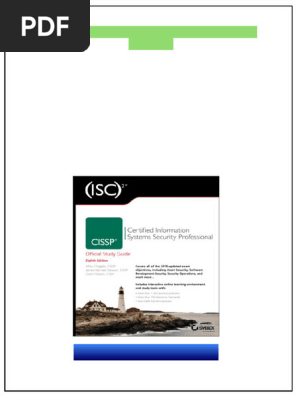 CISSP Official Study Guide Mike Chapple online pdf | PDF