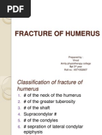 Download Fracture of Humerus by  Dr Vinod Gupta SN92120606 doc pdf