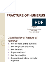 Fracture of Humerus