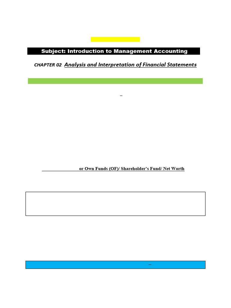 Chapter 2 Notes Contd Vertical Balance Sheet | PDF | Loans | Economies