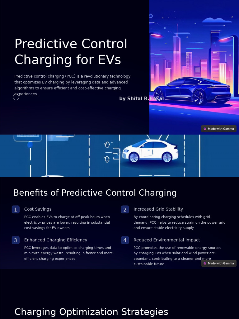 Predictive Control Charging For EVs | PDF | Electrical Grid | Electric ...
