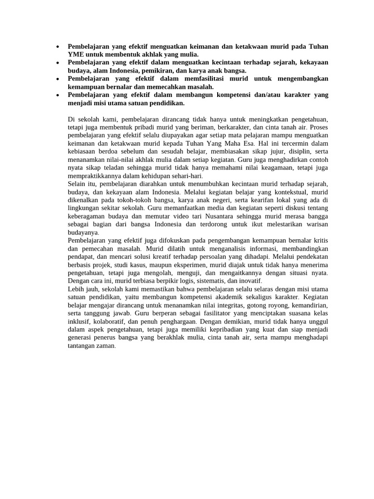 Komponen 1 Butir 4 | PDF