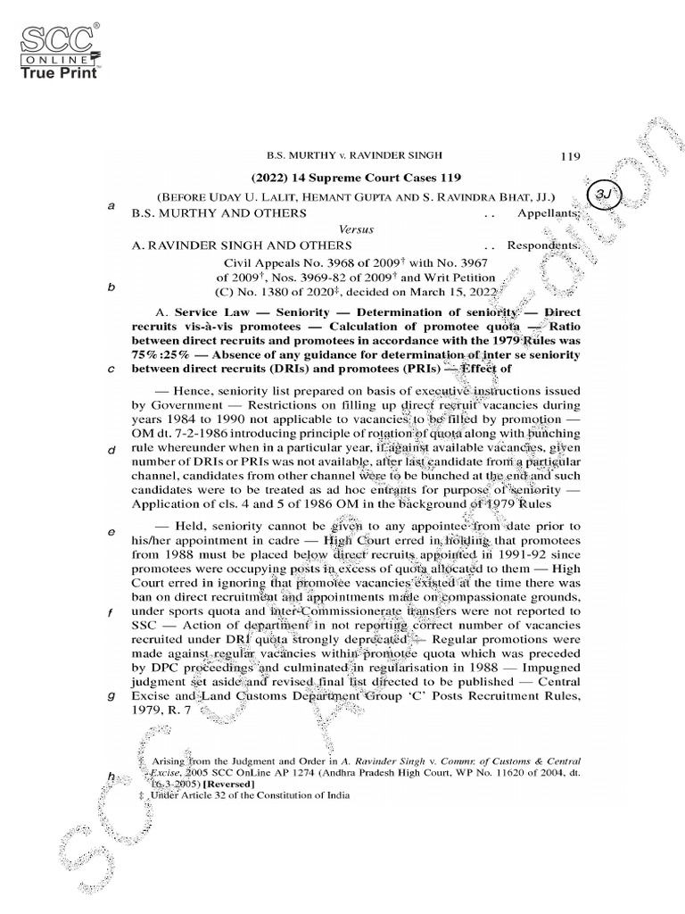 B.S Murthy Vs A. Ravindra | PDF | Federal Judiciary Of The United ...