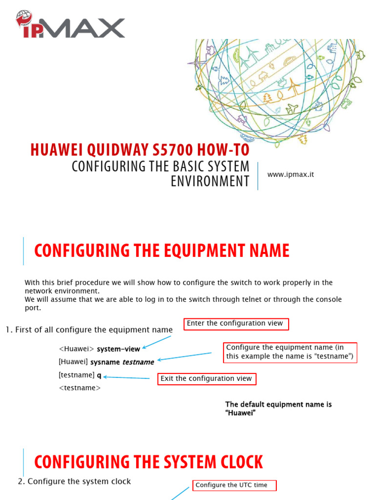 Huawei Quidway s5700 How To | PDF | Computer Architecture | Software