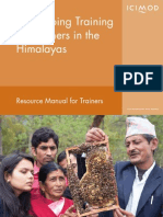 Icimod-Beekeeping Training For Farmers in The Himalayas