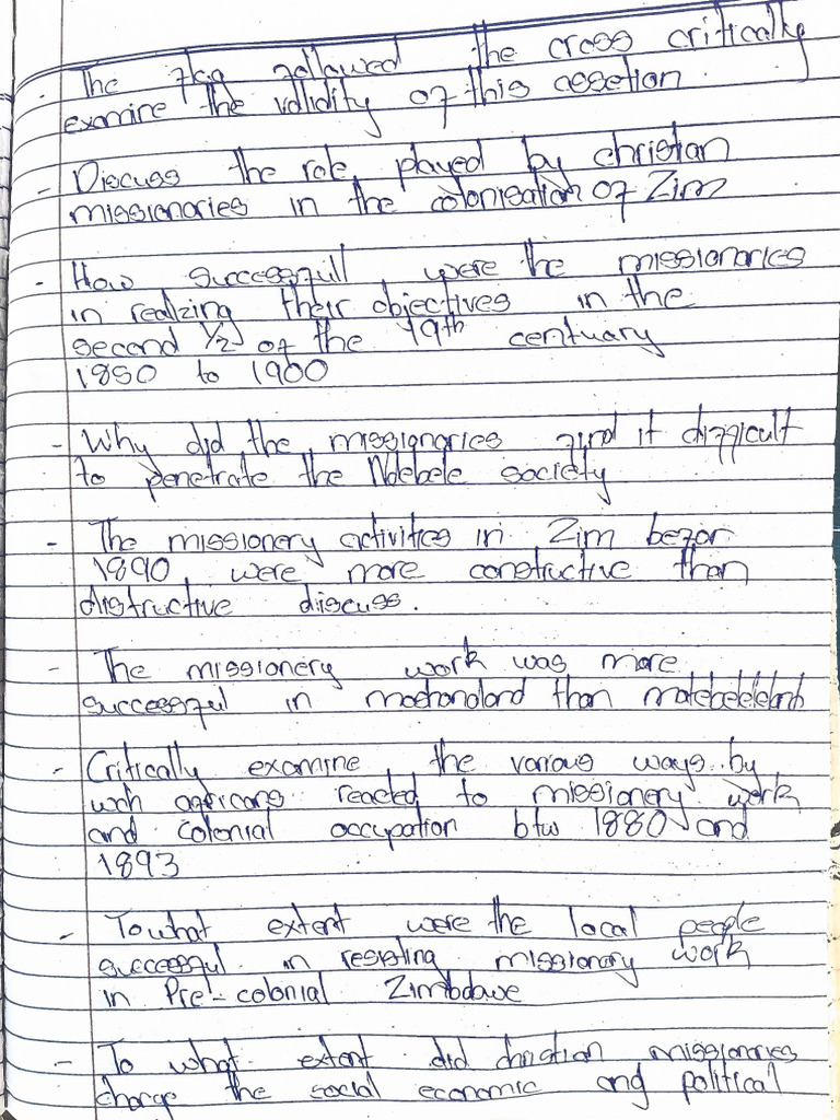 History Questions | PDF